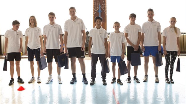 Žáci základních škol si zasportovali s olympioniky v rámci projektu Olympijský víceboj.