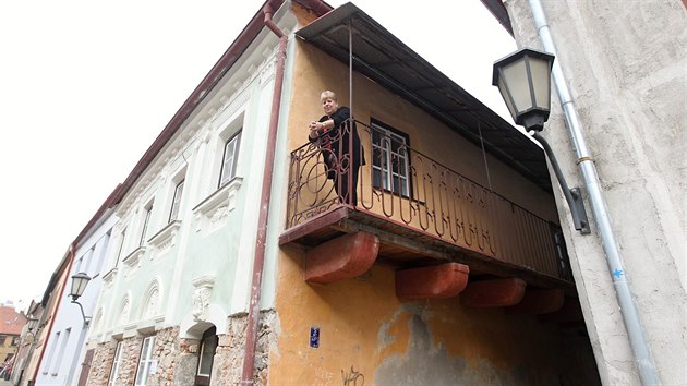 Unikátní dům s pavlačí v třebíčské židovské čtvrti. Postupně získává podobu, jakou měl před dávnými roky.