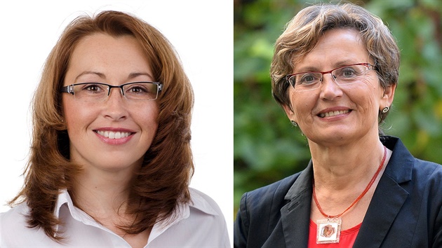 Ivana Cabrnochová (vlevo) a Jana Du�ková