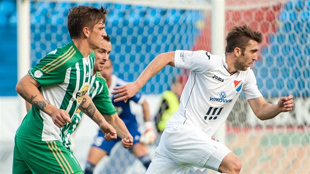 Momentka z duelu Ostrava - Bohemians 1905