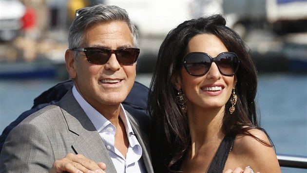 George Clooney a Amal Alamuddinová