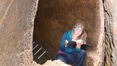Archeologové mapují dal�í �ást �lutického podzemí.