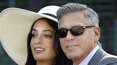 Manelé George Clooney a Amal Alamuddinová