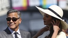 George Clooney a Amal Alamuddinová