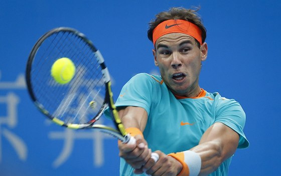 Rafael Nadal na turnaji v Pekingu