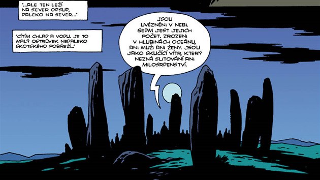 Z komiksu Hellboy - Pekeln kninice, kniha prvn