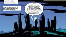 Z komiksu Hellboy - Pekelná kninice, kniha první