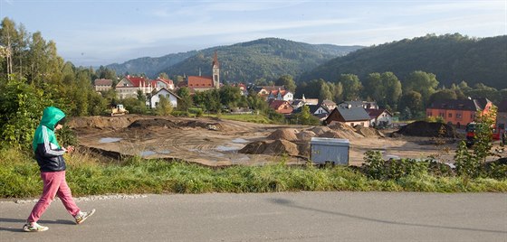 Halda vznikla na soukromém pozemku se souhlasem místního stavebního odboru....