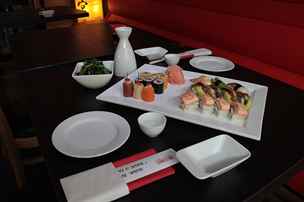 Japonsk speciality v podniku Sushi Bar Made in Japan