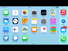 iPhone 6 Plus - zobrazení hlavního menu na íku.