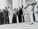 Jean-Claude Duvalier se ujímá prezidentského úadu. Pozdji se stejn jako jeho...