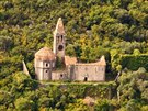 Kostel v úboí Kotorského zálivu v Boce Kotorské