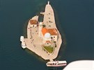 Ostrov Gosp od krpjela, Boka Kotorská
