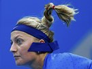 NEPOSLUNÝ COP. Petra Kvitová ve finále turnaje v Pekingu. 