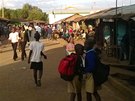 Kibera - jeden z nejvtích slum svta na jihozápadn od keského hlavního...