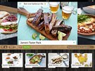 Aplikace Jamie Oliver's Recipes má skvlou grafiku a obsahuje recepty na...