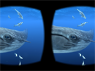 Aplikace podvodního virtuálního svta na Samsung Gear VR.