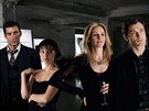 Clive Owen, Natalie Portmanová, Julia Robertsová a Jude Law ve filmu Na dotek...