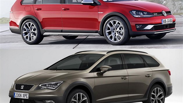 Volkswagen Golf Alltrack a Seat Leon X-PERIENCE