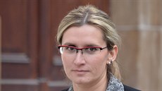 Kandidátka na ministryni pro místní rozvoj Karla lechtová na Praském hrad.