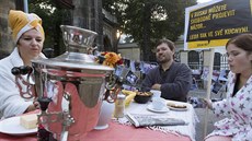 Kuchyský protest (V Rusku mete svobodn projevit názor leda tak ve své...