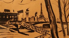 Nábeí Seiny s Eiffelovou ví, jak ho zachytil Bohumil Kubita . (2. íjna...