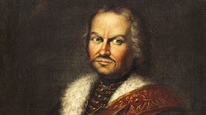 Franti�ek baron Trenck na dobovém portrétu od neznámého malí�e, který je nyní k...