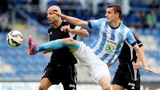 Mladoboleslavský Zahustel v souboji se ��astným ze �i�kova. 