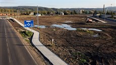 Pr�myslová zóna v Novém Sedle na Sokolovsku.