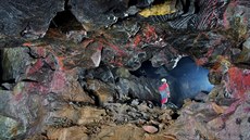 Nov� objevené chodby v unikátním st�edov�kém cínovém dole Jeroným. P�edposlední...