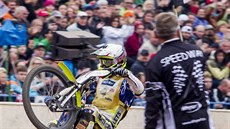 Chris Holder coby vít�z pardubické Zlaté p�ilby