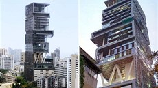 Budova se jmenuje Antilia podle bájného ostrova v Atlantiku. Stojí v luxusní...