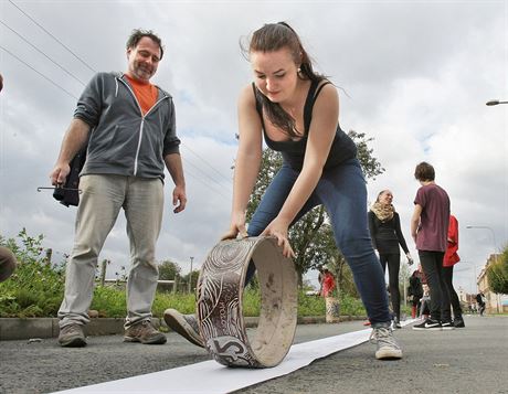 Studenti Stední umleckoprmyslové koly Zámeek v Plzni vytvoili rekord v...