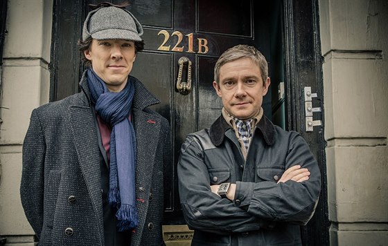Hrdinové seriálu Sherlock