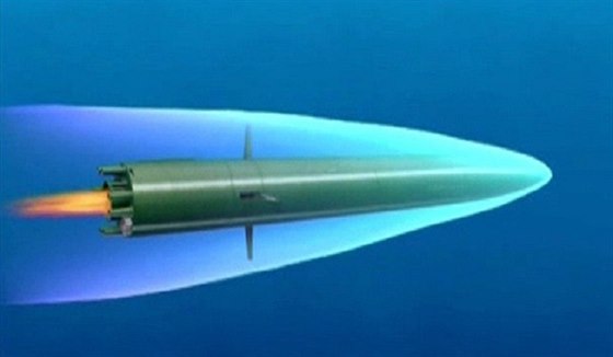 Ruské torpédo Škval využívá technologii superkavitace, která mu umožní...