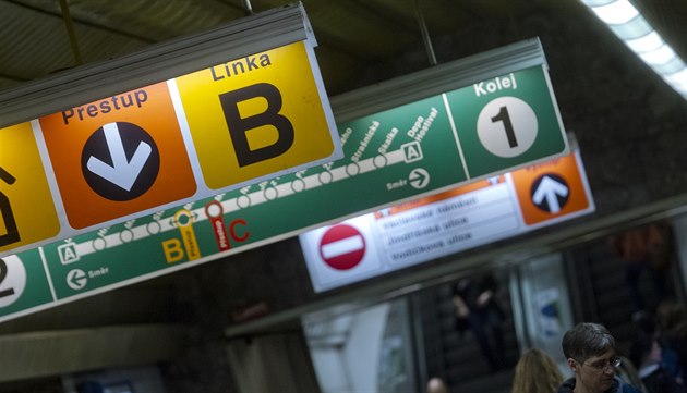 Můstek, přestupní stanice pražského metra (ilustrační snímek)