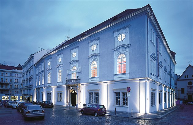 Reduta.Barokní budova divadla Reduta na Zelném trhu je povaovaná za nejstarí...