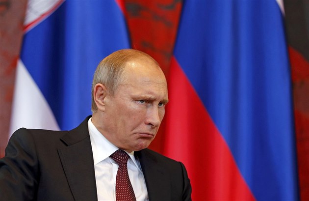 Ruský prezident Vladimir Putin (16. �íjna 2014)