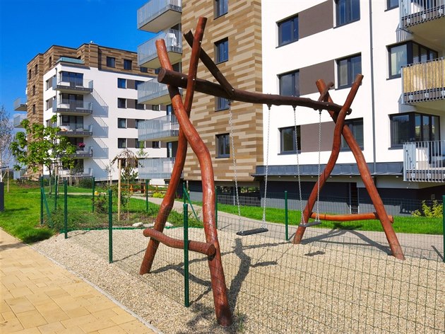 B�hem prvních devíti m�síc� leto�ního roku prodali develope�i v hlavním m�st� 4 250 nových byt�. Na snímku bytový komplex Kaskády Barrandov od spole�nosti Finep