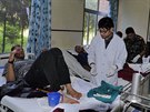 Zachránné turisty v nemocnici v Káthmándú oetují pedevím s omrzlinami (17....