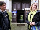 Kamil Sk�ivan, zastupitel, a Aurelie Sk�ivanová, strarostka, jdou od voleb v...