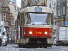 Tramvaj v Praze (ilustraní snímek)