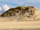 Jedna z písených dun oblasti nazvané Wydmy ruchome