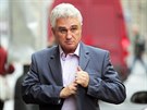 P�edseda Senátu �R Milan �t�ch p�ichází do volebního �tábu �SSD v Praze. (11....