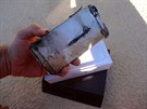 EYEphone je podle Irwina prý svtov jediný mikrovlnkou spálený iPhone 6 Plus,...