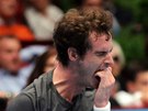 Andy Murray ve finále turnaje ve Vídni. 