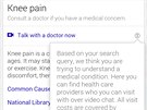 Google nabízí uivatelm monost spojit se s doktorem prostednictvím...