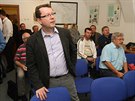 L�dr olomouck� �SSD Anton�n Stan�k sleduje ve volebn�m �t�bu s��t�n� hlas�...