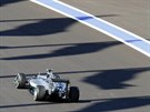 Nick Rosberg bhem kvalifikace na Velkou cenu Ruska.