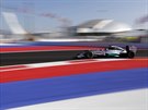 Nico Rosberg bhem Velké ceny Ruska